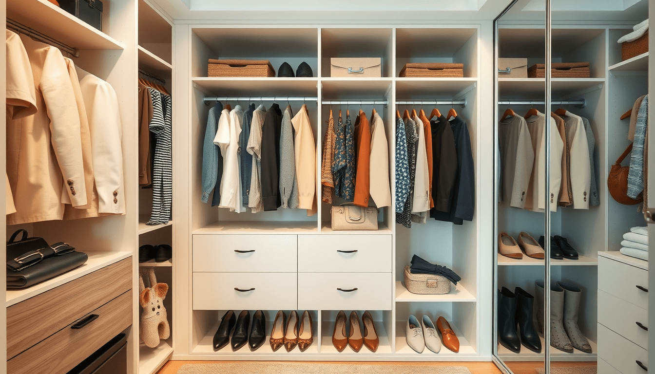 Organize Your Space with Style: The Ultimate Wardrobe Closet Guide - Glamourous Grace