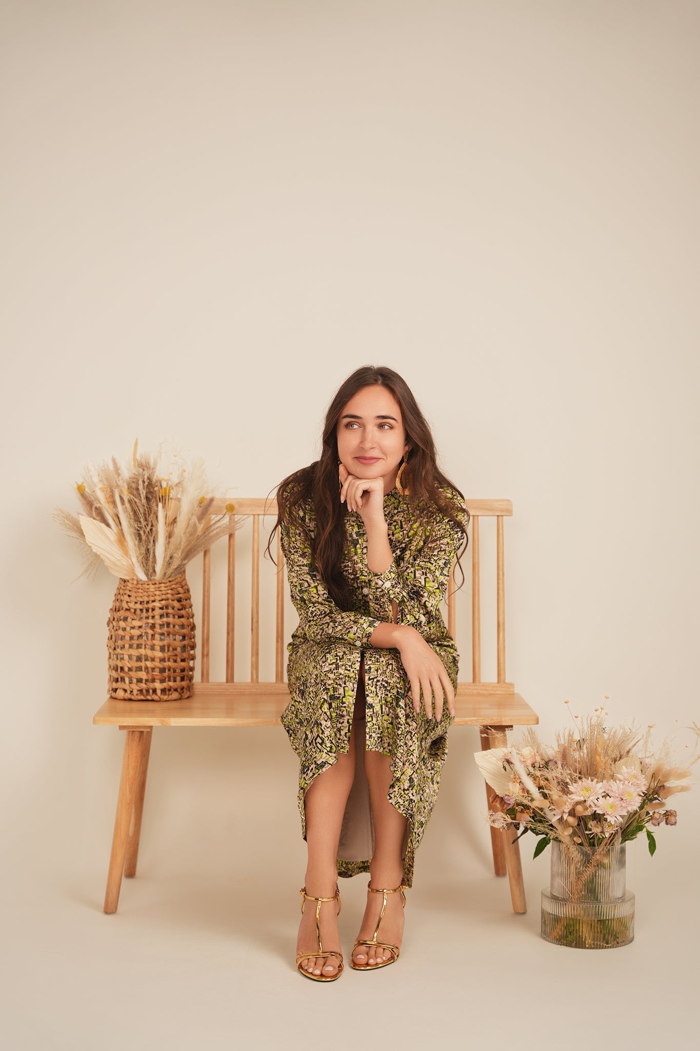 Printed Midi Dresses