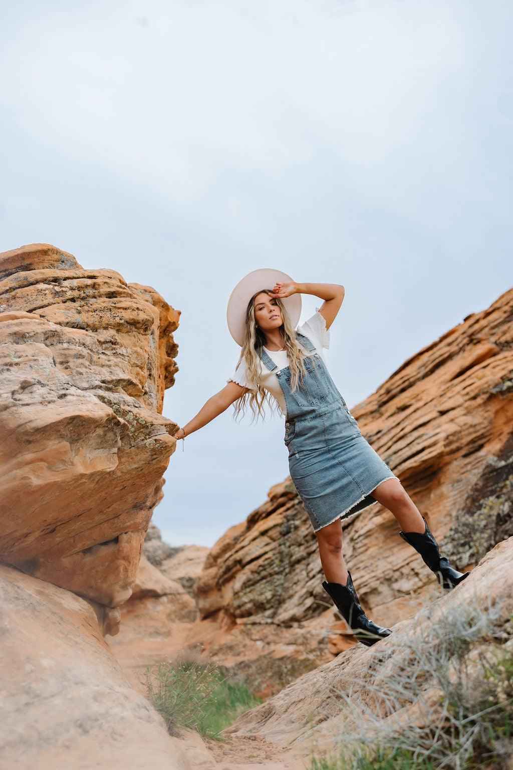 Denim Dresses - Glamourous Grace