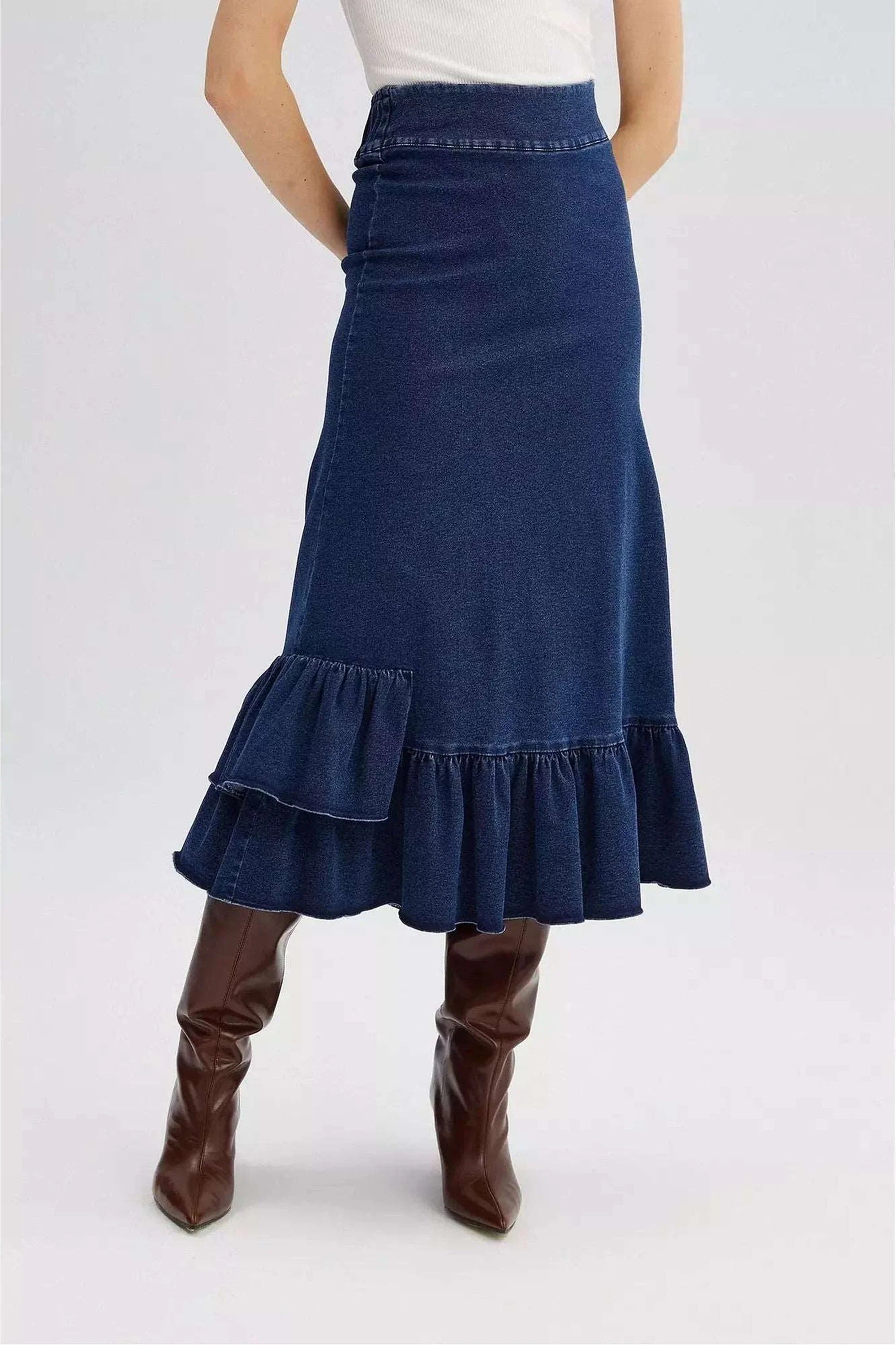Denim Skirt - Glamourous Grace