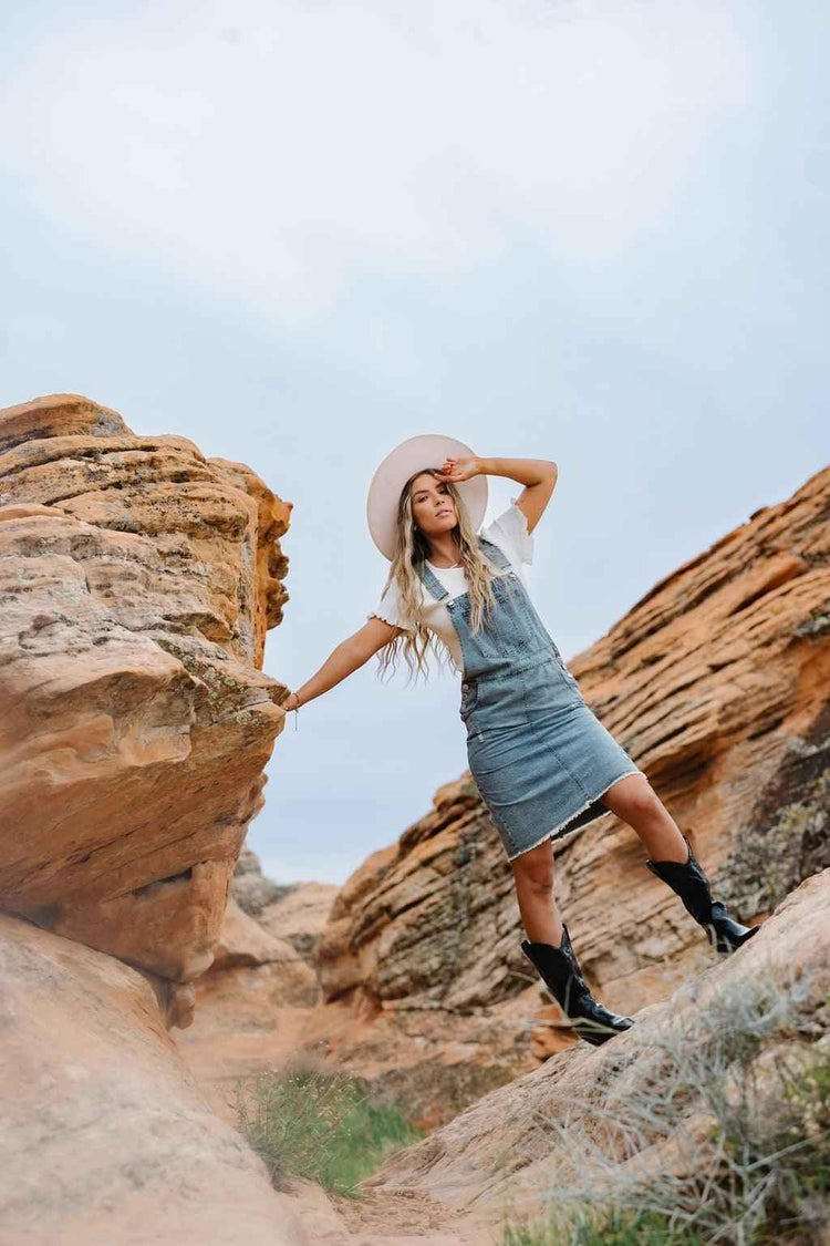 Denim Dresses - Glamourous Grace