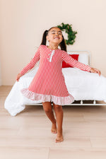 Red Stripes | NIGHTGOWN - By Baano