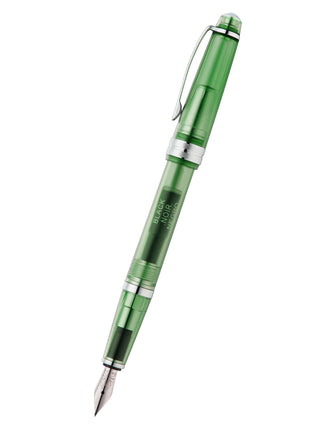 Bailey Light™ Translucent Green Resin Extra-Fine Nib Fountain Pen - By Baano