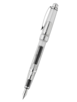 Bailey Light™ Translucent Clear Resin Extra-Fine Nib Fountain Pen - By Baano