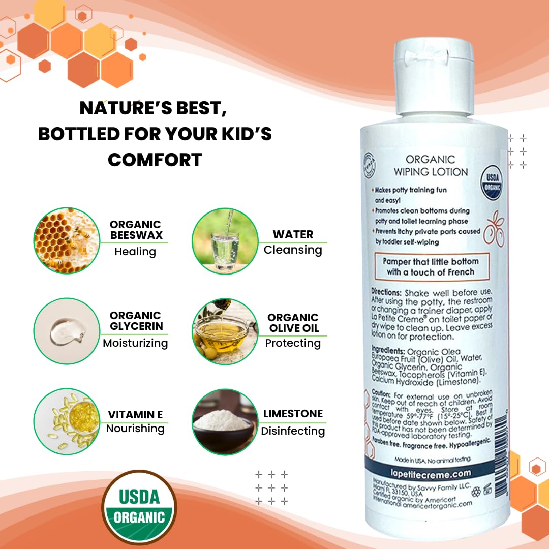 Organic Wiping Lotion for Kids - By Baano