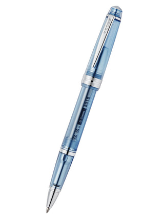 Bailey Light™ Translucent Navy-Blue Resin Rollerball Pen - By Baano