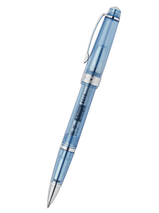 Bailey Light™ Translucent Navy-Blue Resin Rollerball Pen - By Baano