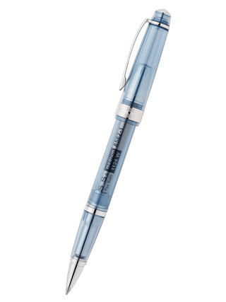 Bailey Light™ Translucent Navy-Blue Resin Ballpoint Pen - By Baano