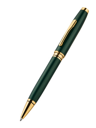 Coventry Satin Metallic Green Lacquer Ballpoint Pen - By Baano
