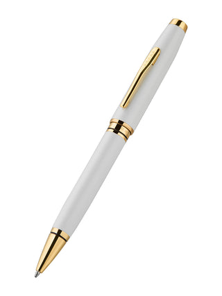 Coventry Pearl White Lacquer Ballpoint Pen - By Baano