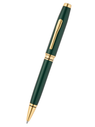 Coventry Satin Metallic Green Lacquer Ballpoint Pen - By Baano