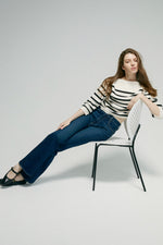 Barbara High Rise Bootcut Jeans HJ004 Hey Joanie