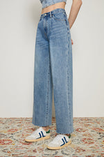 CHILL Pleat Straight Ankle Jeans HJ133 [FINAL SALE] Hey Joanie