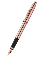 Century® II Cherry Blossom Rose Gold Plated Fine Nib Fountain Pen - By Baano