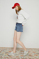High Rise Denim Shorts HJ167 [FINAL SALE] Hey Joanie