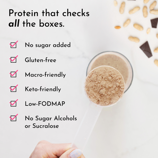 Creamy Peanut Butter Chocolate Protein Powder - By Baano
