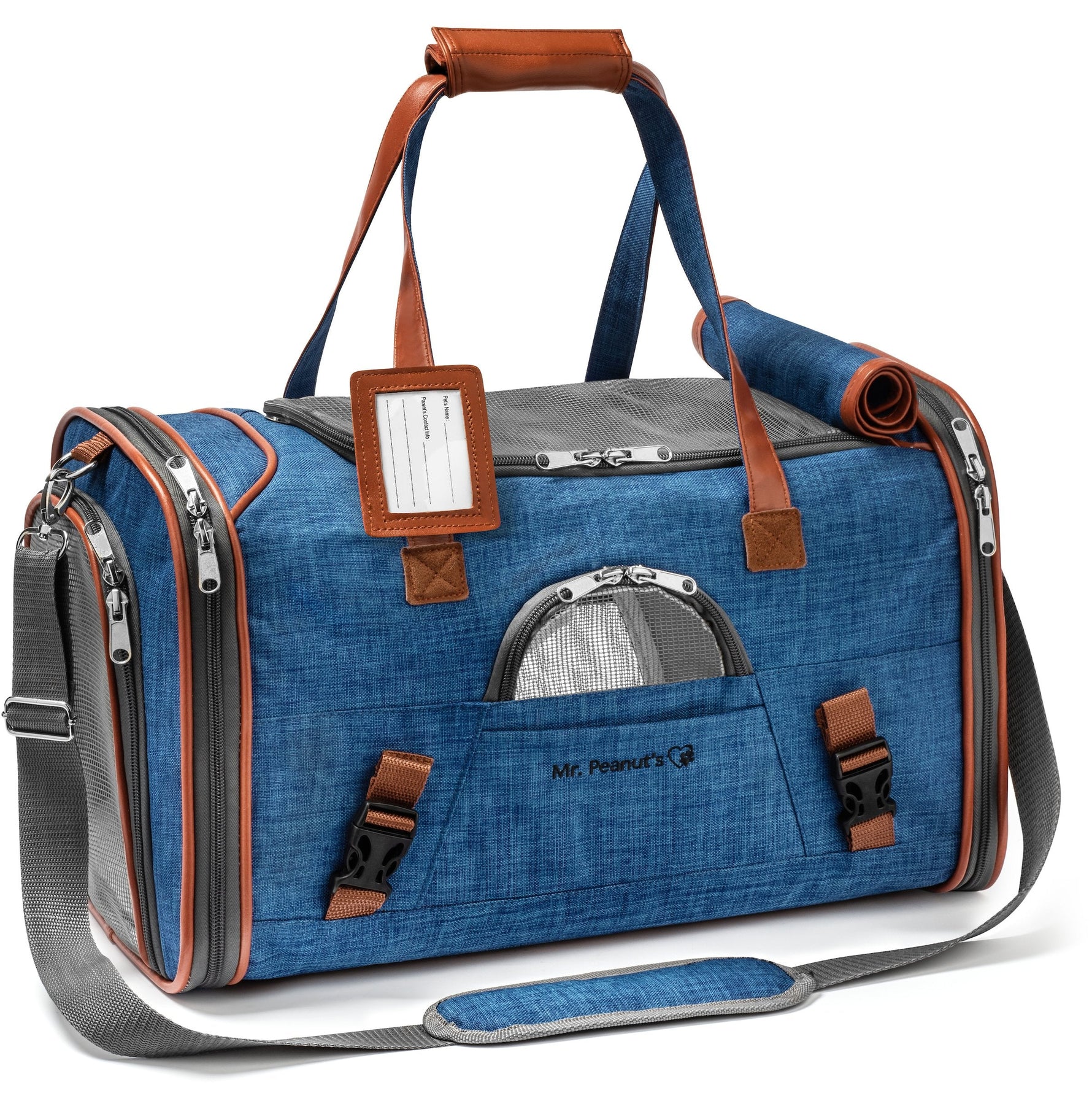 Mr. Peanut's Gold Series Standard Size Airline Compliant Pet Carrier Mr. Peanut's Pet Carriers