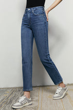 Activity Grrrl High Rise Kick Crop Jeans HJ017 Hey Joanie