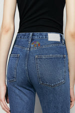 Activity Grrrl High Rise Kick Crop Jeans HJ017 Hey Joanie