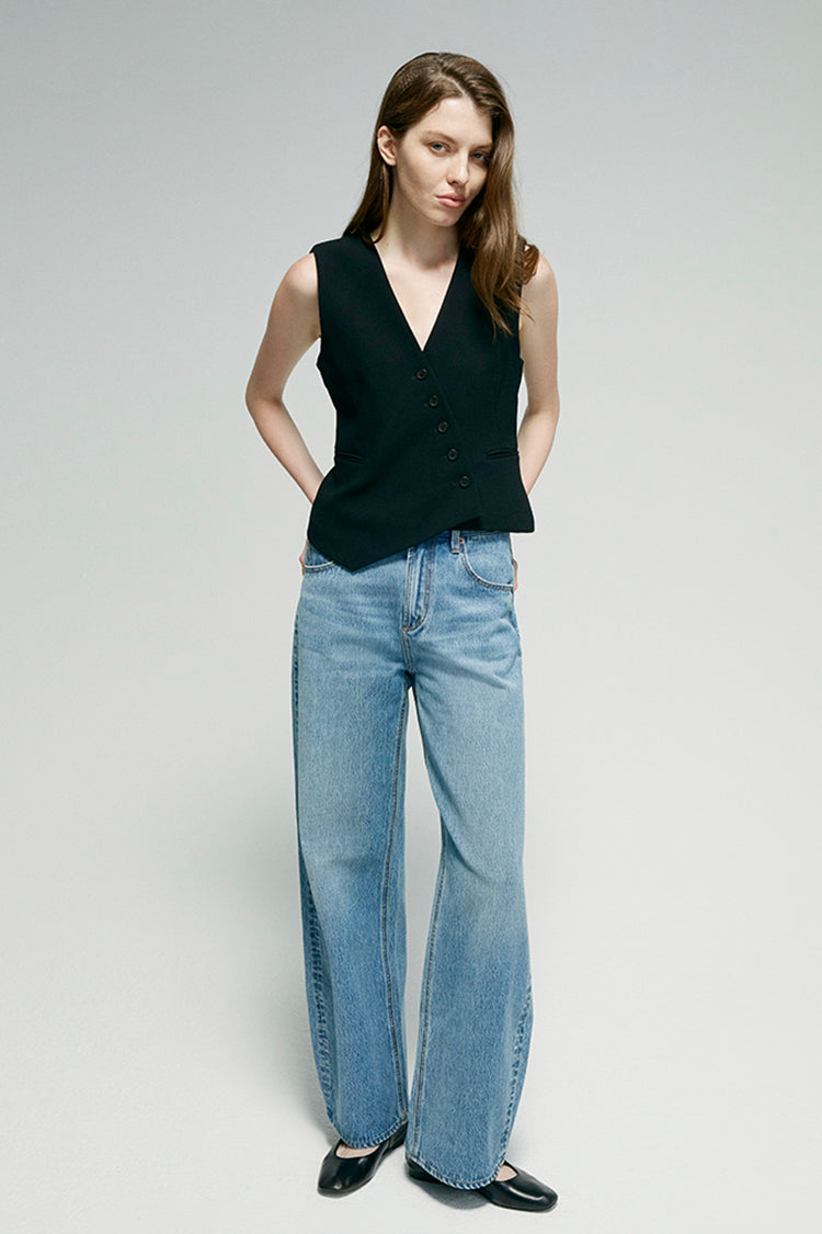 Slope Curve Jeans HJ039 Hey Joanie