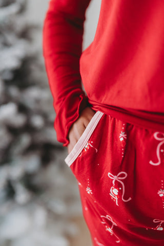 *PREORDER* Santa's Sleigh Bows Jogger Pants
