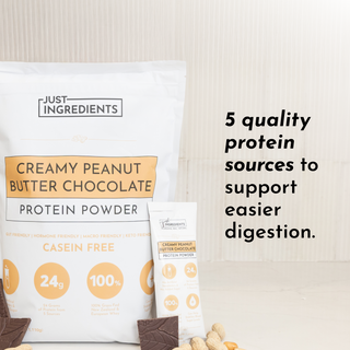 Creamy Peanut Butter Chocolate Protein Powder - By Baano