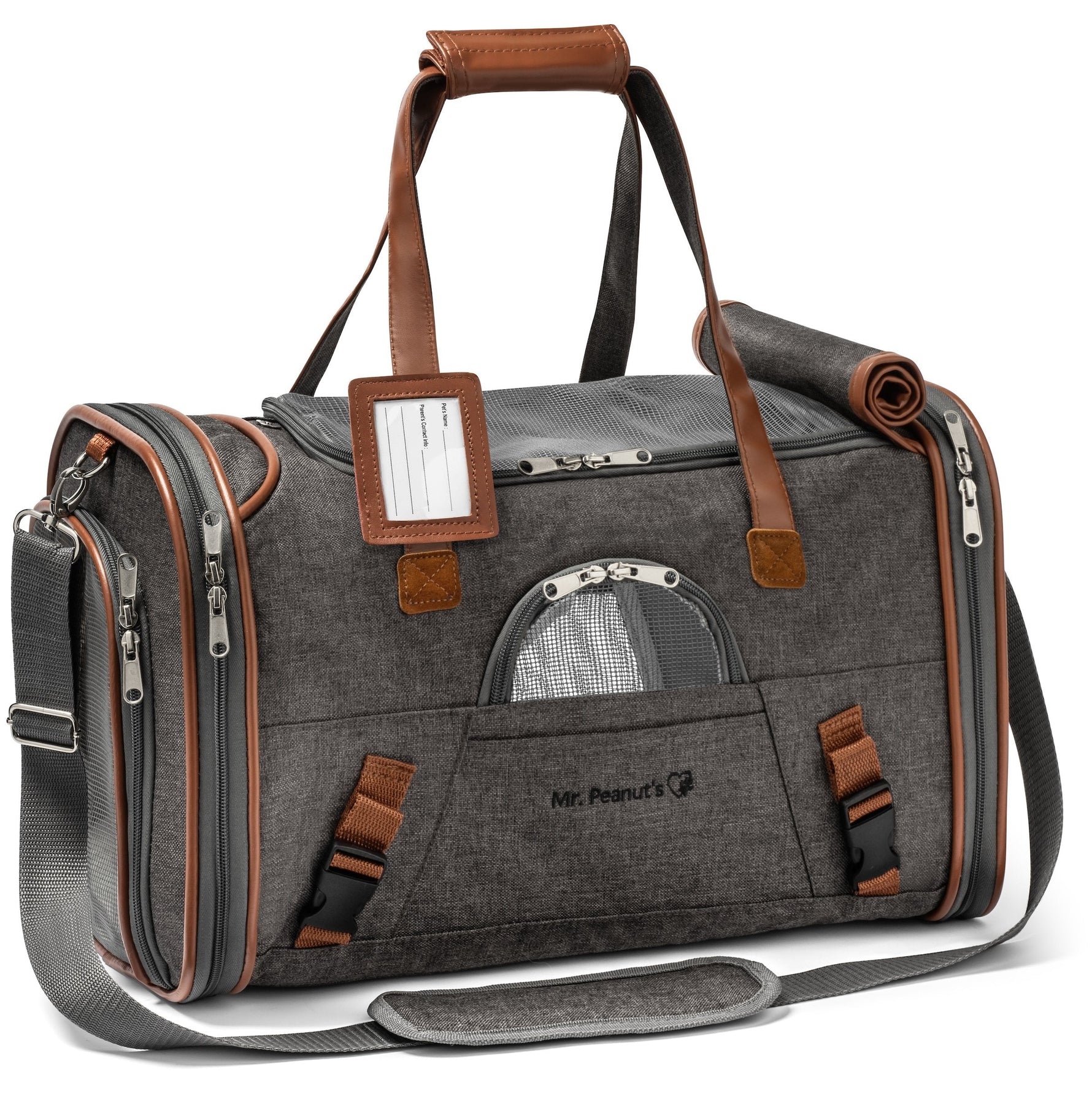 Mr. Peanut's Gold Series Standard Size Airline Compliant Pet Carrier Mr. Peanut's Pet Carriers