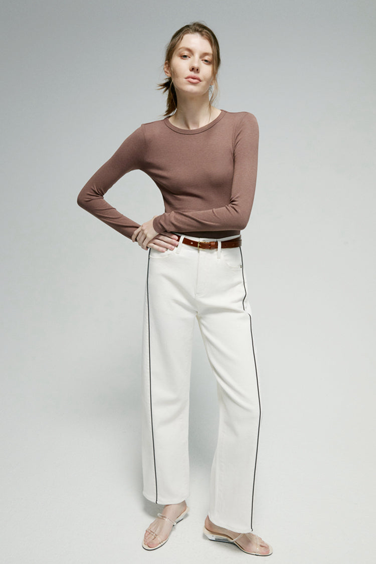 Crush Curve Ankle Jeans HJ052 Hey Joanie