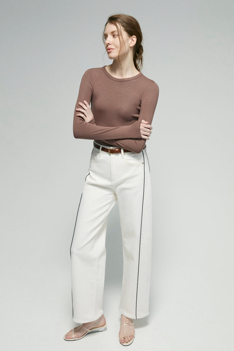 Crush Curve Ankle Jeans HJ052 Hey Joanie