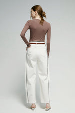 Crush Curve Ankle Jeans HJ052 Hey Joanie