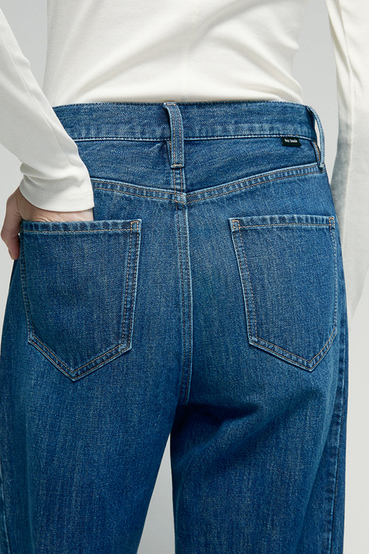 Crush Curve Ankle Jeans HJ052 Hey Joanie