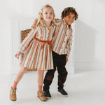 Brown Cord Boys Pant - By Baano