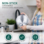 3 Quarts Round Dutch Oven with Lid - By Baano