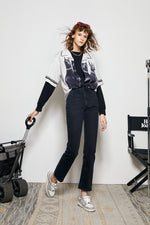 Activity Grrrl High Rise Kick Crop Jeans HJ017 Hey Joanie