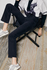 Activity Grrrl High Rise Kick Crop Jeans HJ017 Hey Joanie