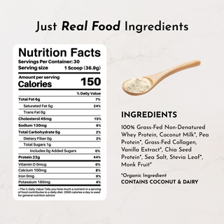 Just Plain Protein Powder - By Baano
