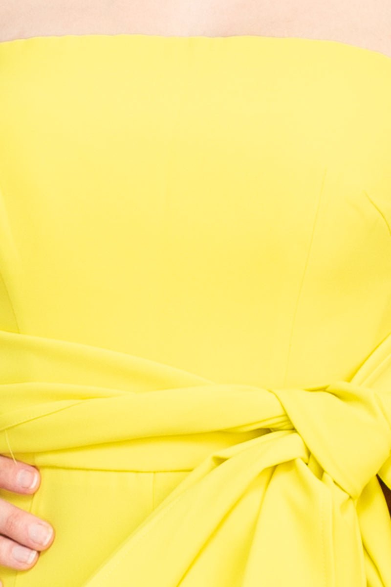 Jovani Off The Shoulder Scuba Crepe Prom Jumpsuit - Glamourous Grace