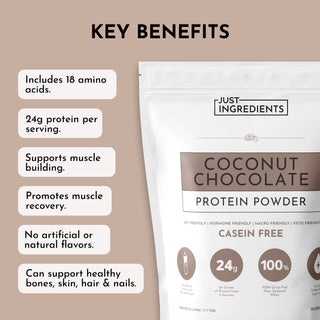 Coconut Chocolate Protein Powder - By Baano