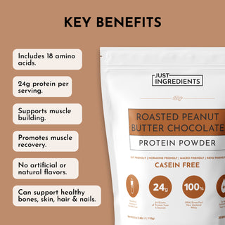 Roasted Peanut Butter Chocolate Protein Powder - By Baano