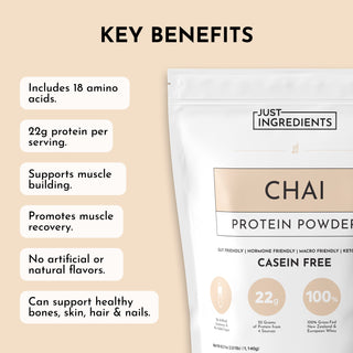 Chai Protein Powder - By Baano