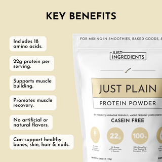 Just Plain Protein Powder - By Baano