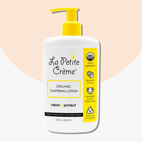 Organic French Diapering Liniment Lotion - Pump Bottle - 8 oz - By Baano