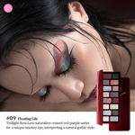 CHEERYEP (QIANYAN) X @freya86_ff  16-Color Natural Star Eye Shadow Palette - 09#Floating Life