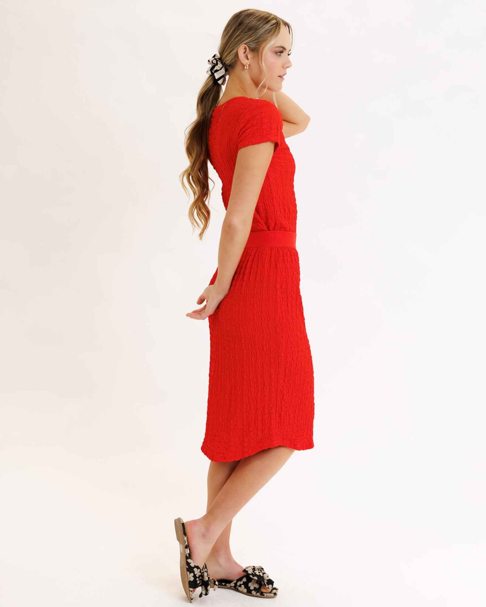 Popcorn Smocked Skirt