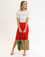 Popcorn Smocked Skirt