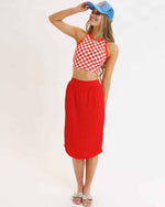 Popcorn Smocked Skirt