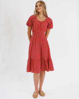 Sweetheart Smocked Dress - By Baano