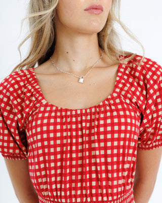Sweetheart Smocked Dress - By Baano