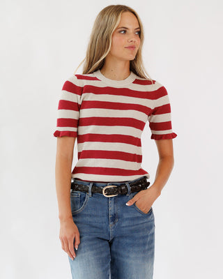 Mini Ruffle Sweater - By Baano