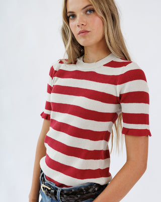 Mini Ruffle Sweater - By Baano